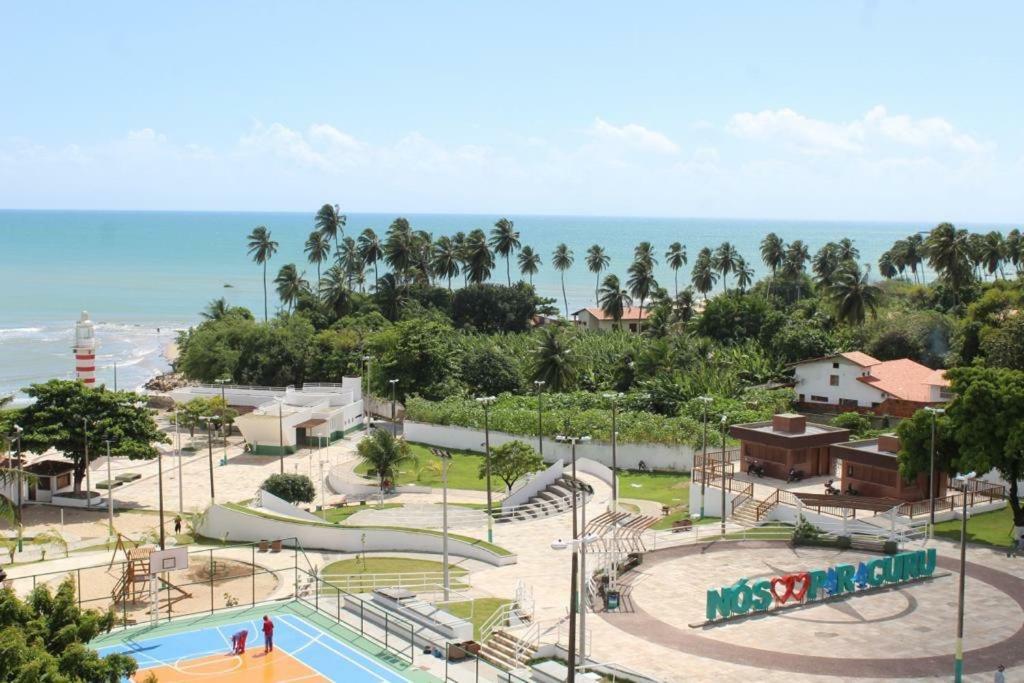 Flat com Varanda e Vista Mar Paracuru Exterior foto
